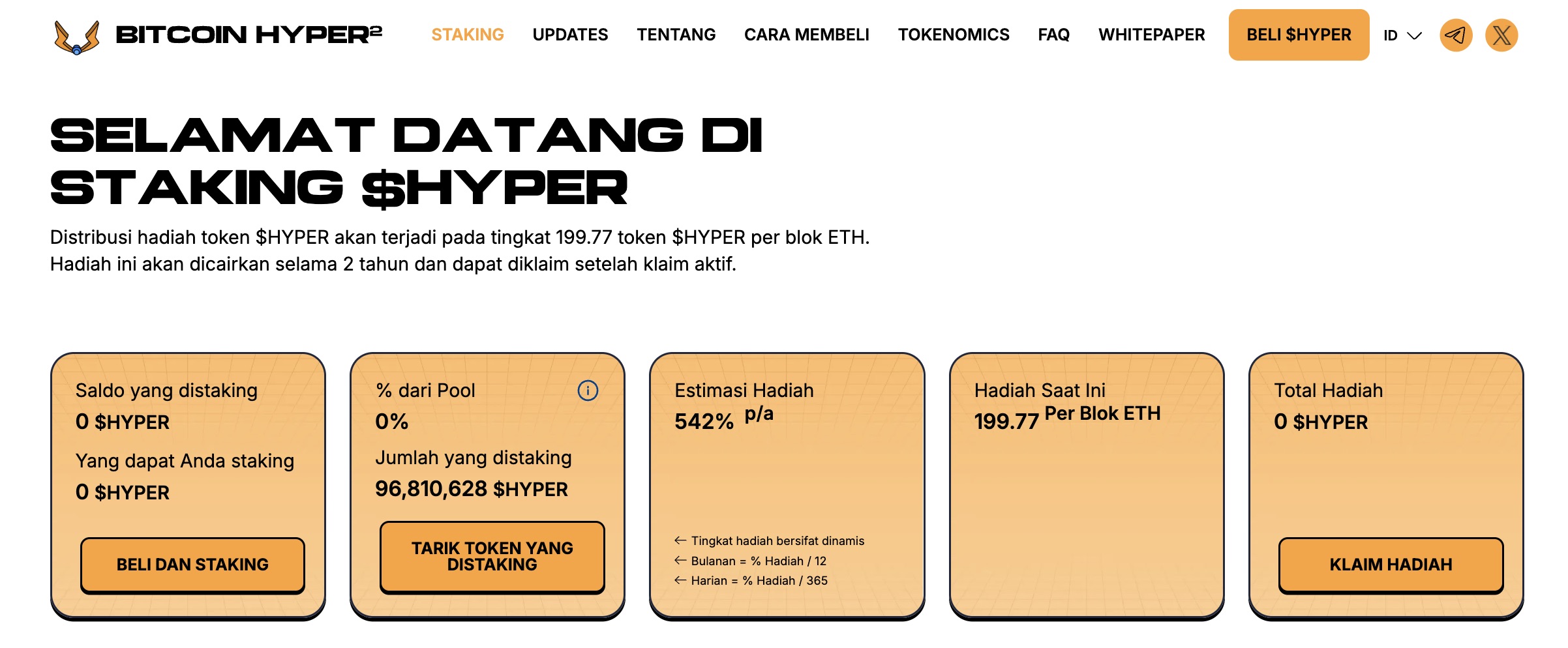 Apakah Bitcoin Hyper Legit atau Scam - Staking HYPER