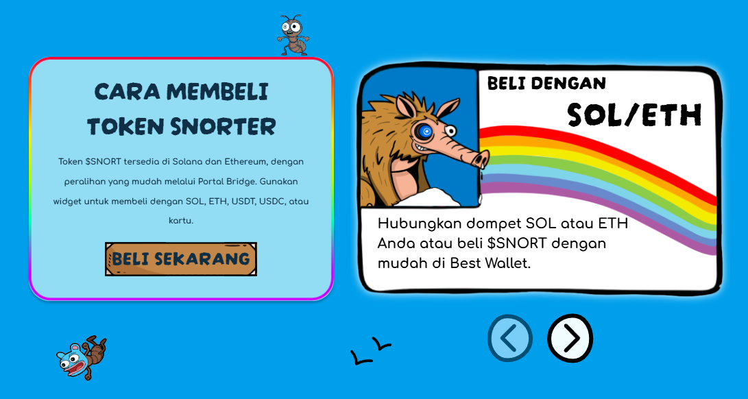cara beli presale snorter