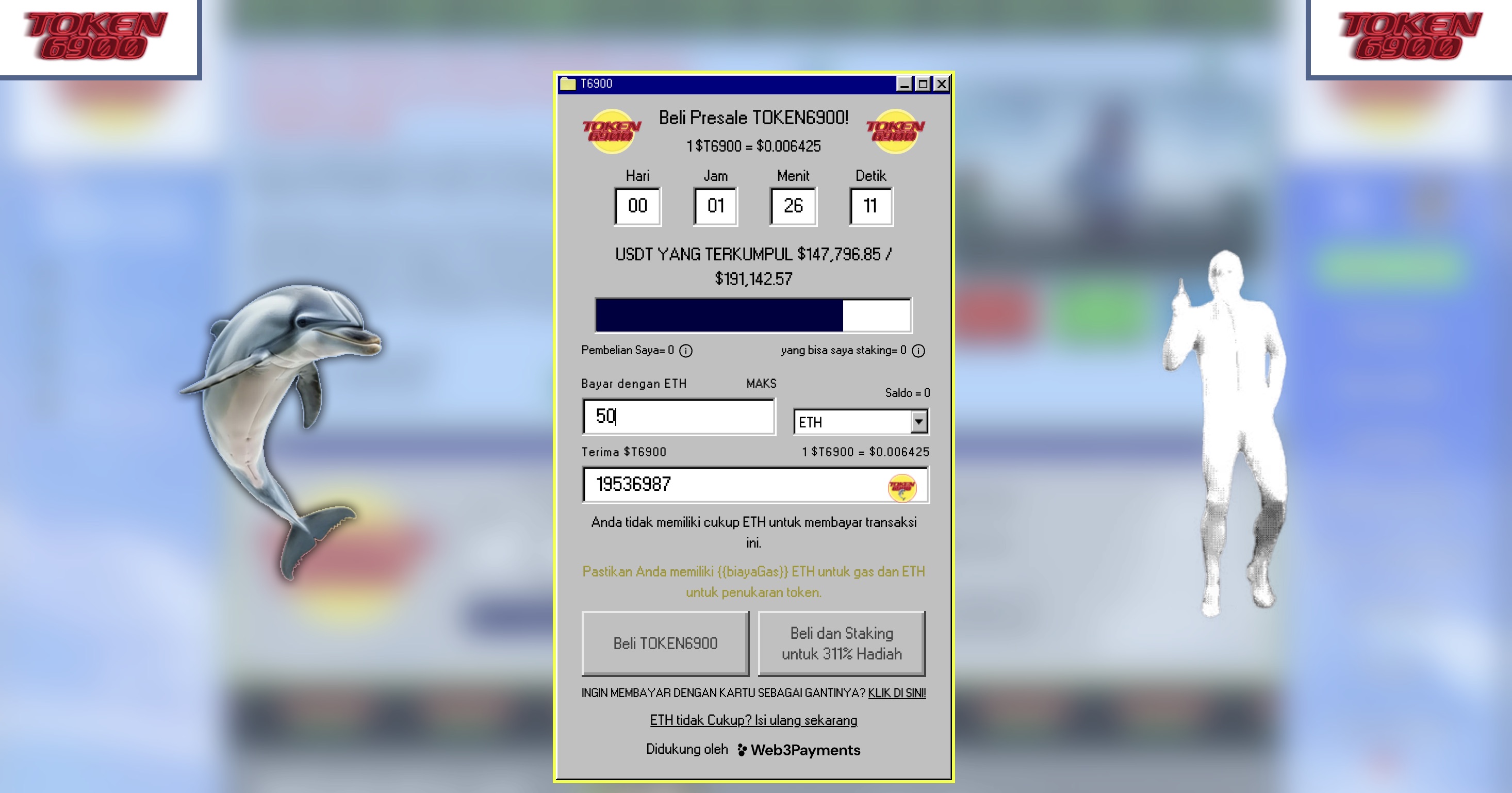 Cara beli TOKEN6900 - Beli $T6900