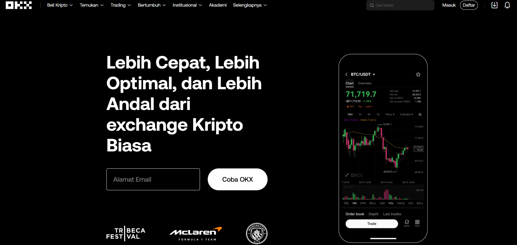 OKX - exchange crypto terbaik di indonesia untuk pemula