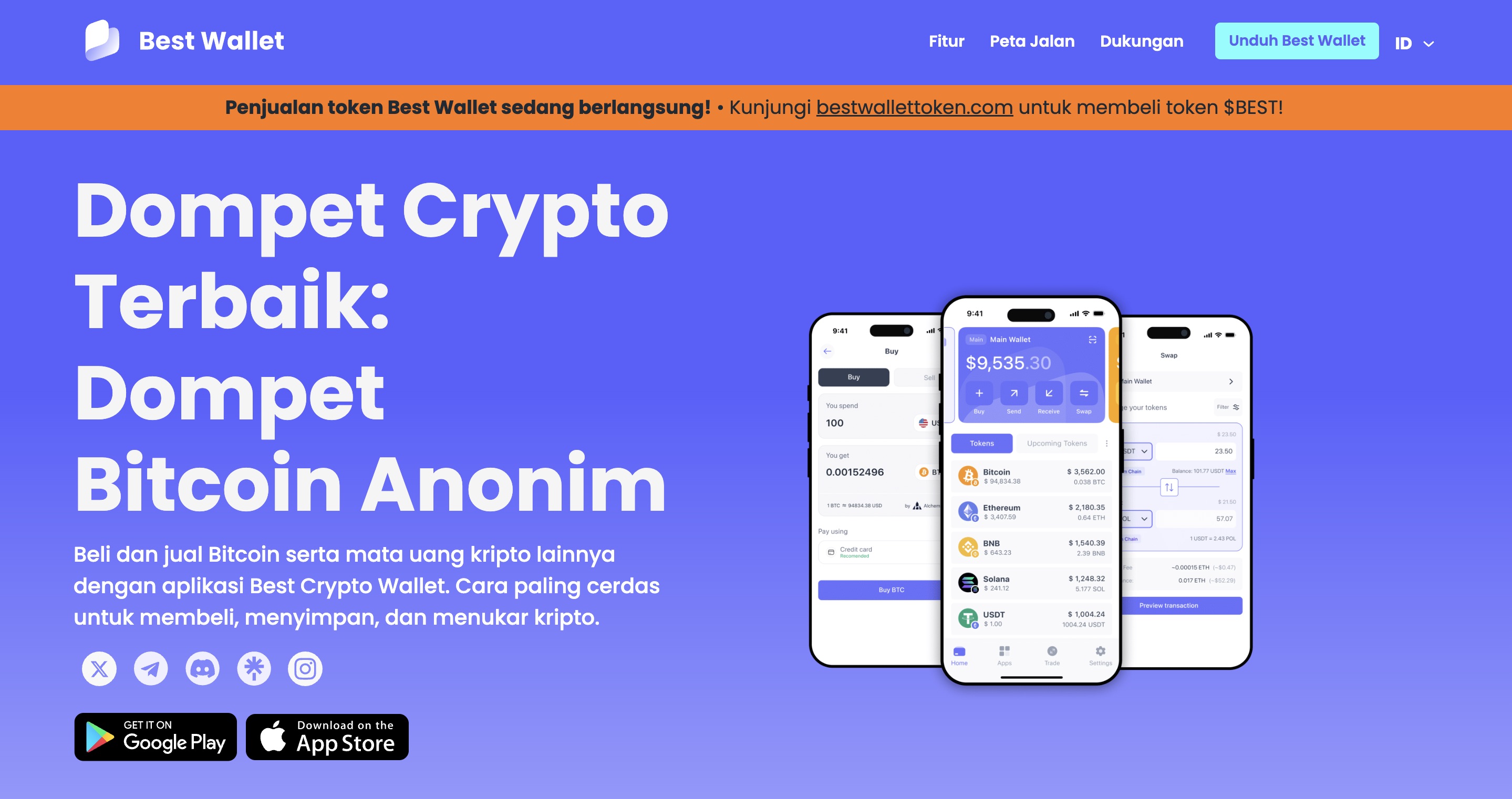 Cara beli PEPENODE - Best Wallet