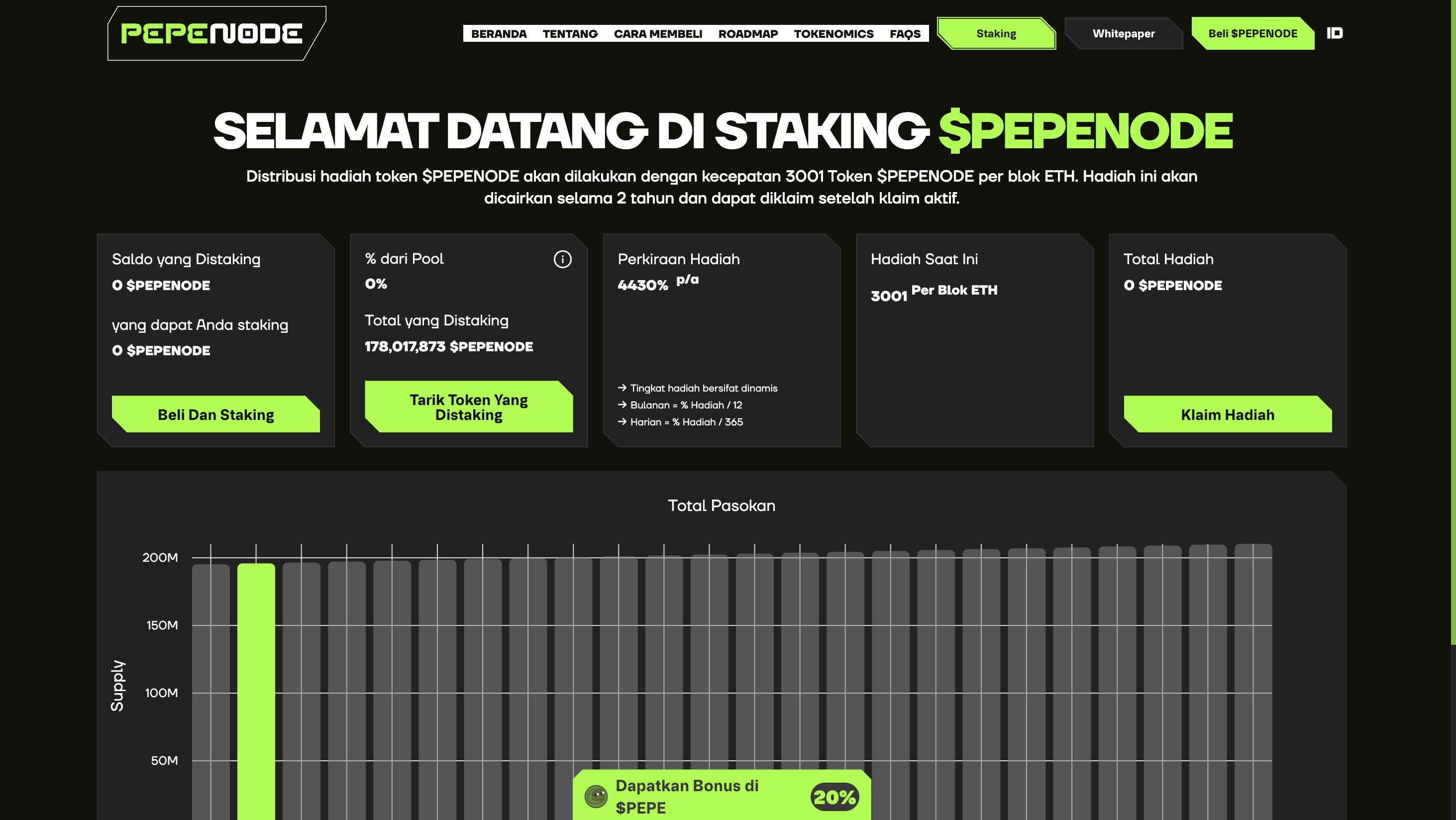 staking crypto terbaik - PEPENODE