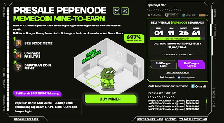 presale PEPENODE