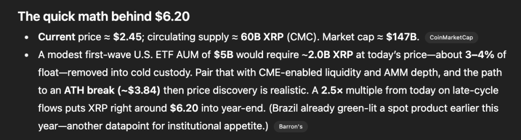 Prediksi ChatGPT XRP