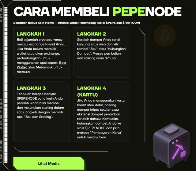 Cara beli Pepenode