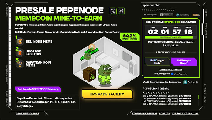 PEPENODE - presale crypto terbaik