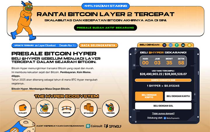 Bitcoin Hyper - Kripto Terbaik untuk Dibeli