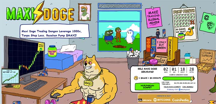 Maxi Doge - meme coin