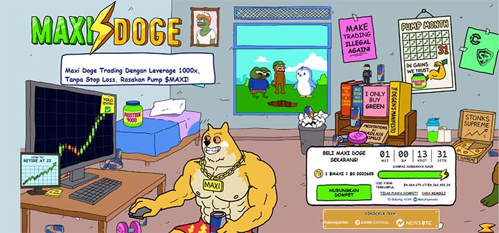 Maxi Doge Presale - prediksi harga XRP