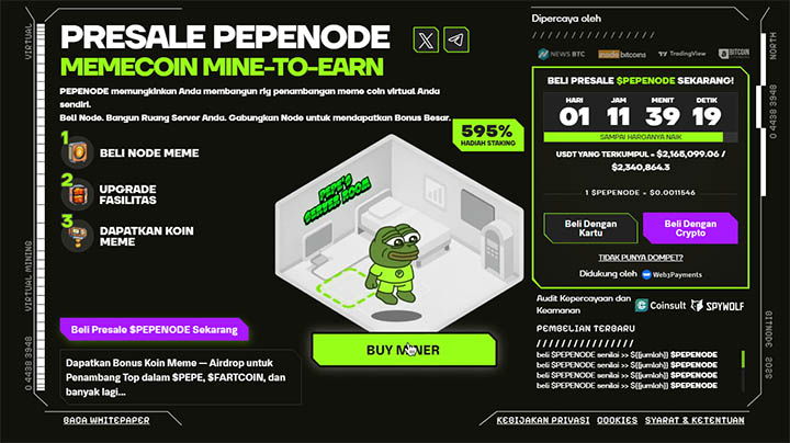 PEPENODE - prediksi harga Solana