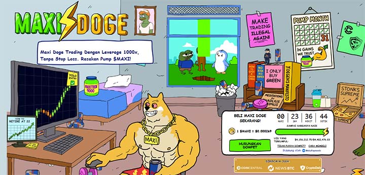 Maxi Doge presale - prediksi harga XRP