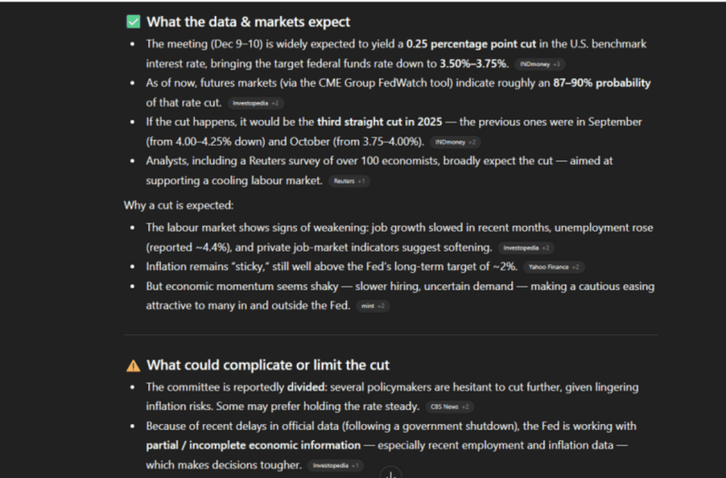 Prediksi pasar menurut ChatGPT