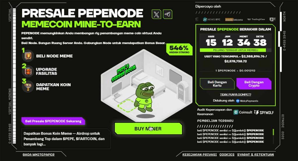 pepenode - prediksi harga bitcoin