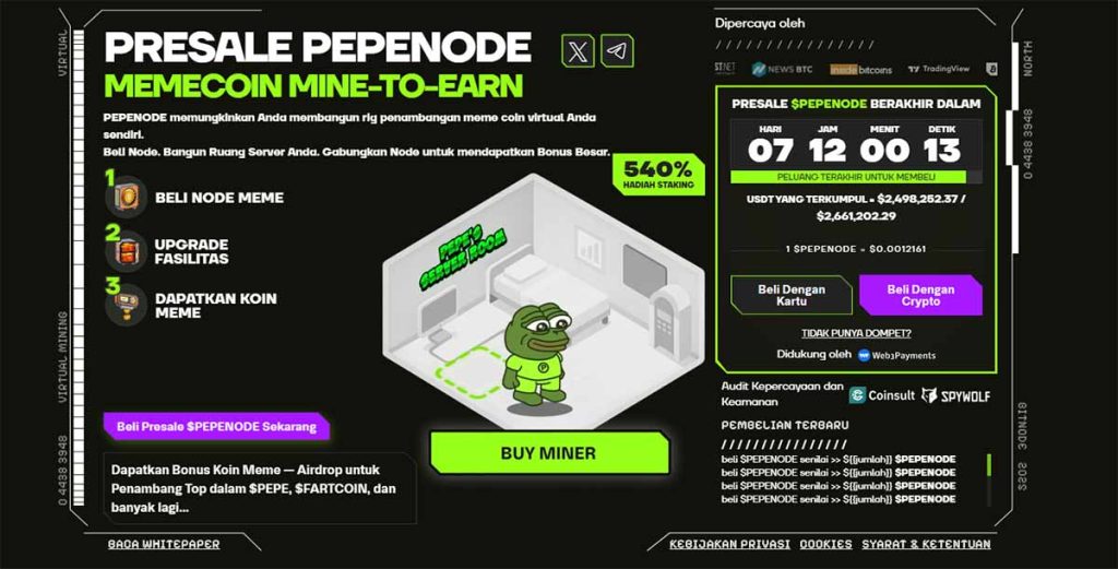 Pepenode - prediksi harga XRP