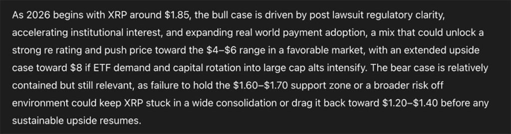 XRP ChatGPT - prediksi harga kripto