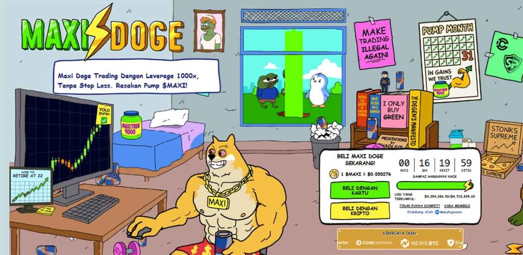 Maxi Doge - prediksi harga shiba inu