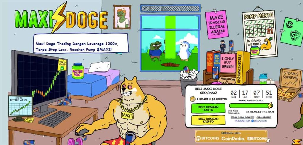 Maxi Doge - prediksi harga Bitcoin