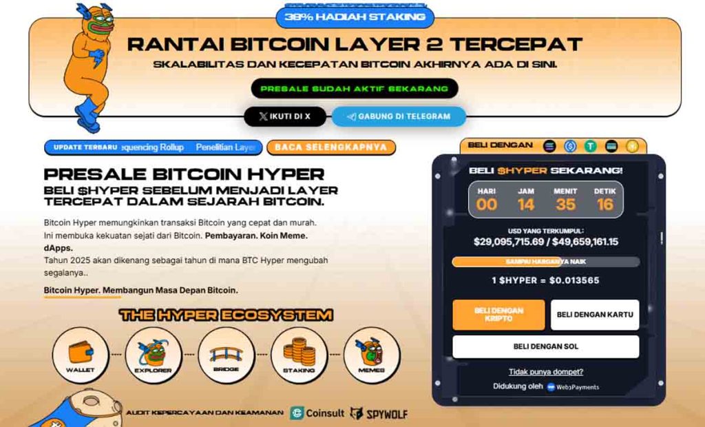 Bitcoin Hyper - meme coin terbaik
