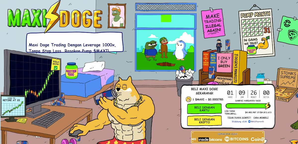 Prapenjualan Maxi Doge