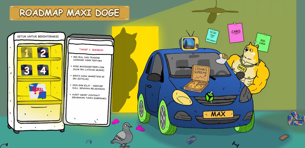 Peta Jalan Maxi Doge