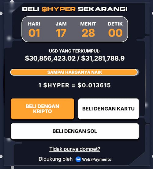 Beli token $HYPER