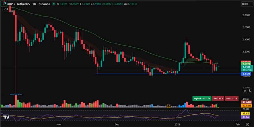 XRP USDT - prediksi harga XRP