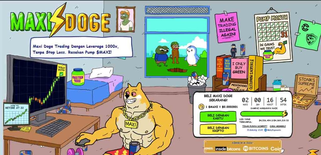 maxi doge - prediksi harga shiba inu