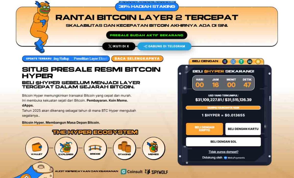bitcoin hyper - prediksi harga kripto hari ini