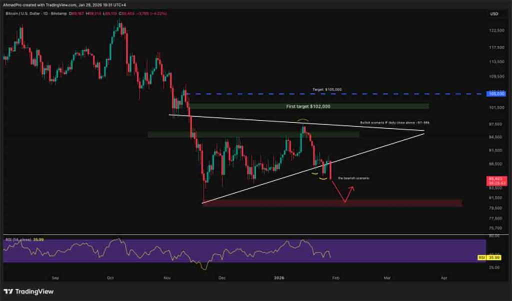 BTC USD - prediksi harga kripto hari ini