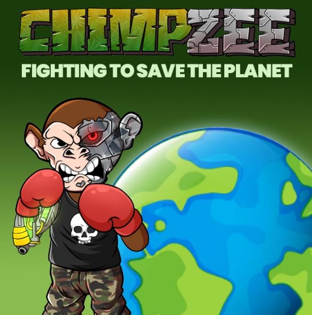 Chimpzee fighting