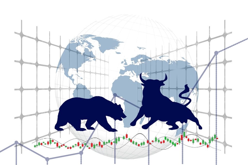 Bullen und Bären Börse