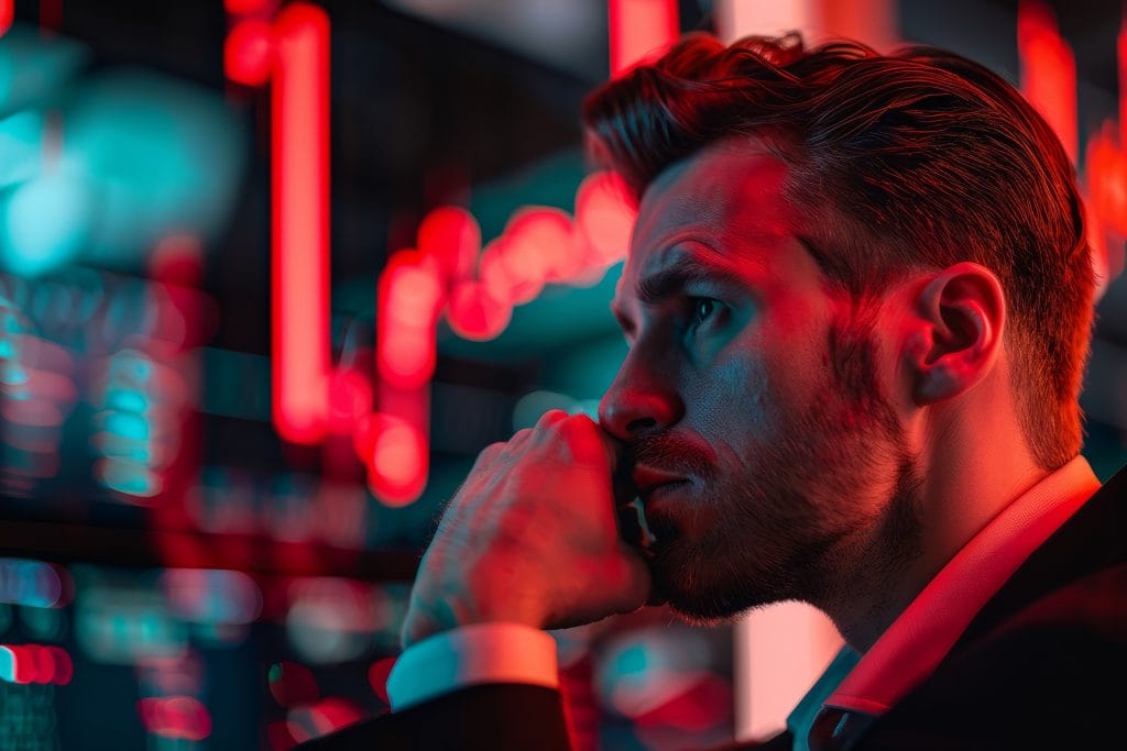 Geschäftsmann nachdenklich