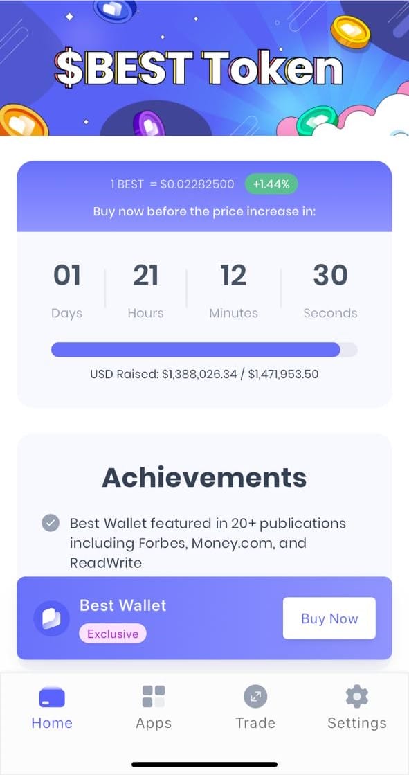 Best Wallet Best Token