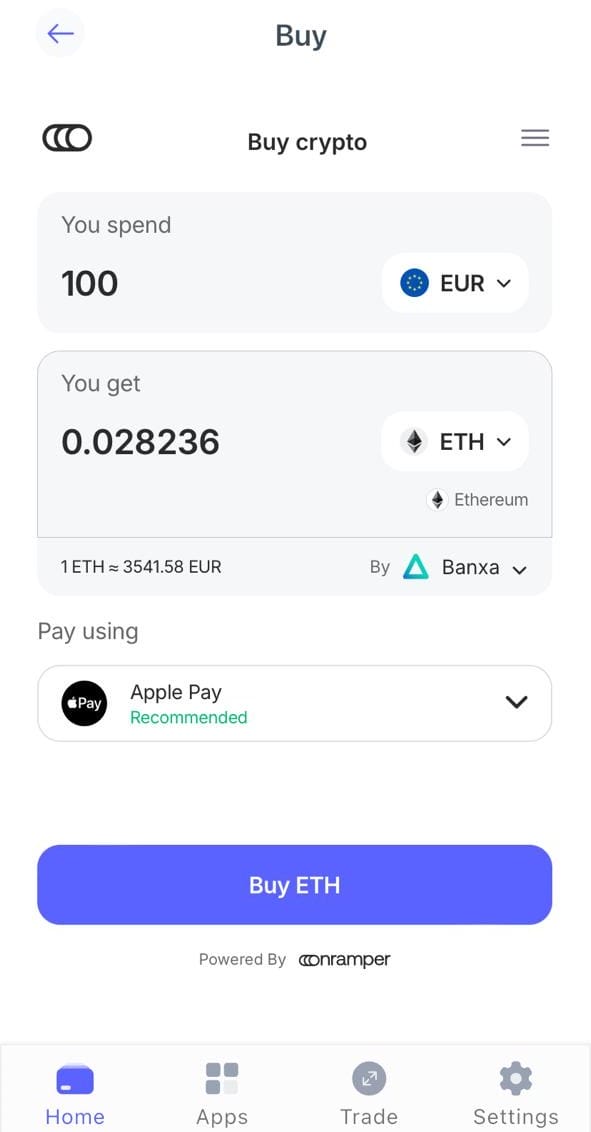 Buy Crypto Best Wallet