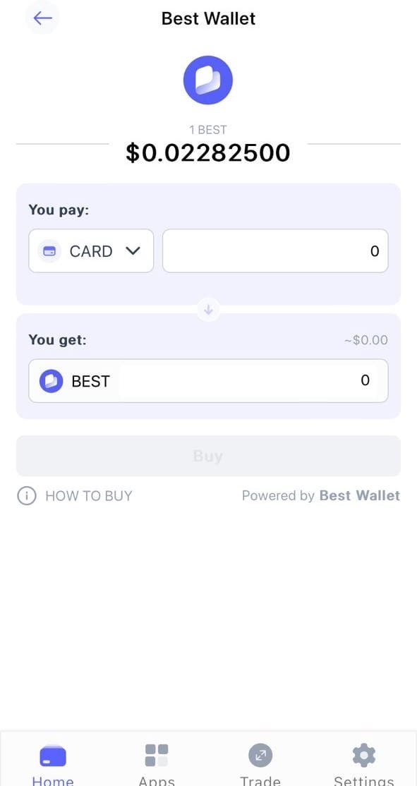 Best Wallet Best Token kaufen