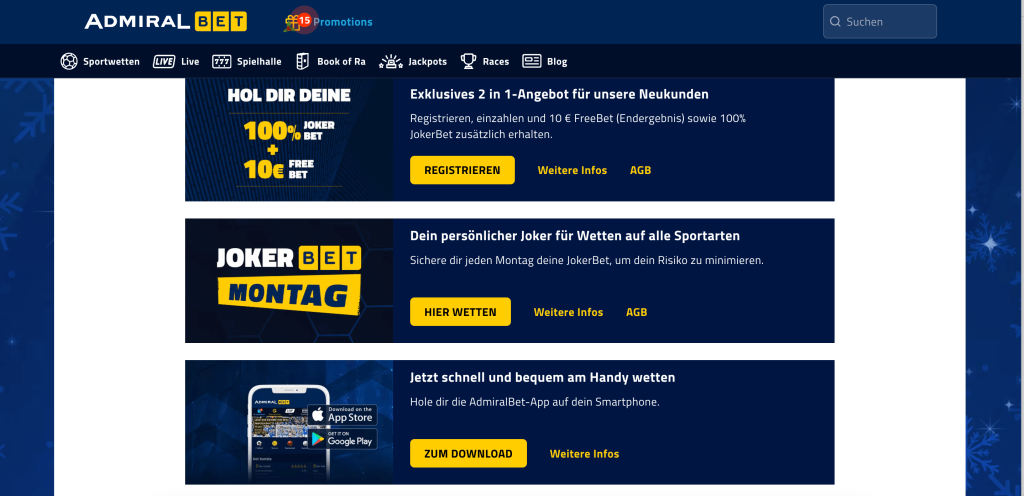 admiralbet-promotionen