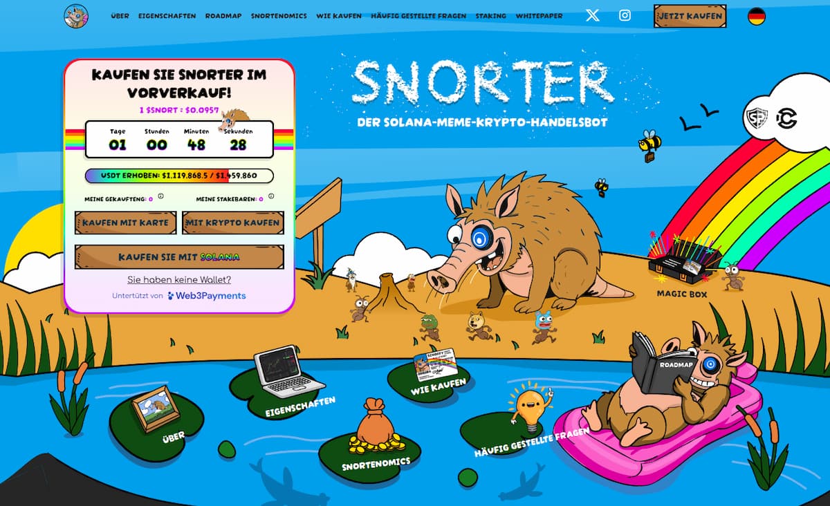 Snorter Krypto Staking