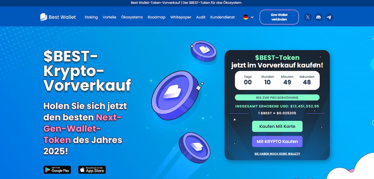 Best Wallet Token Krypto Staking