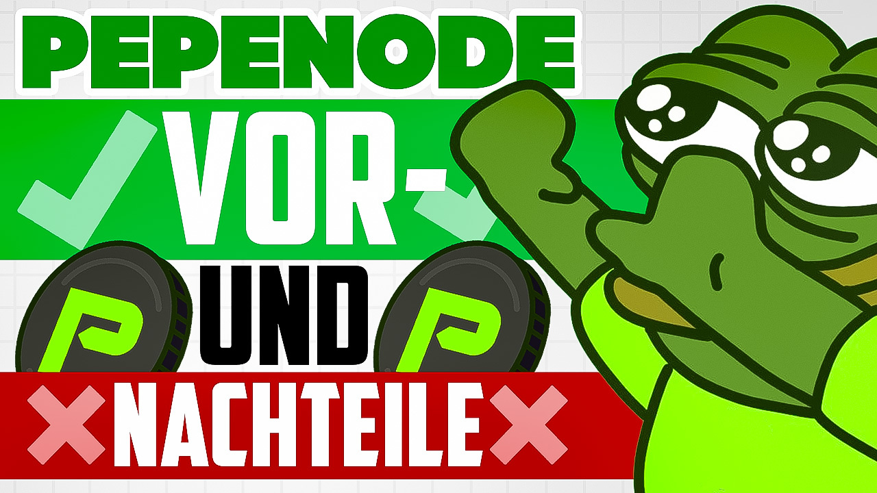 PepeNode Vor- und Nachteile