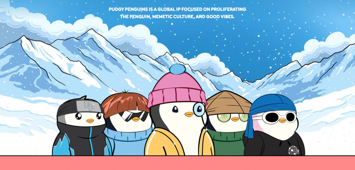 Pudgy Penguins Homepage