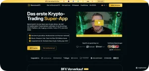 Blockchain FX Homepage