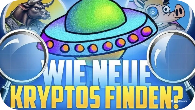 Wie neue Kryptos finden Banner