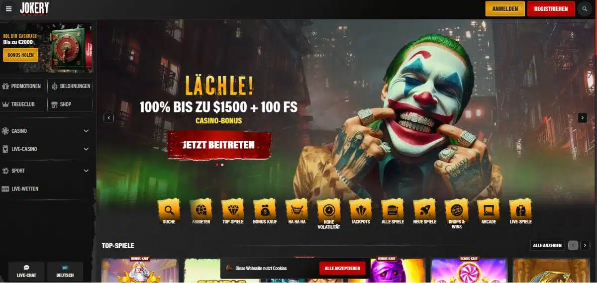 jokery startseite