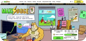 Maxi Doge Homepage