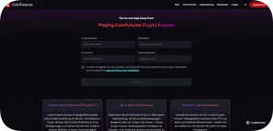 Coinfutures Konto optimieren