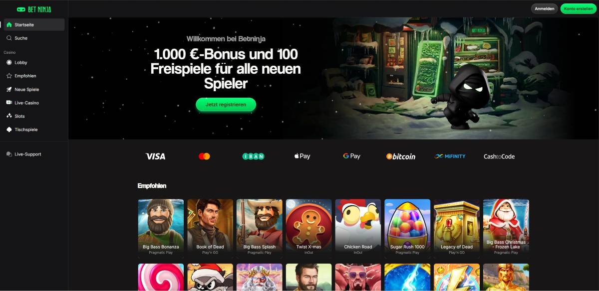 BetNinja Casino Beste Online Casinos