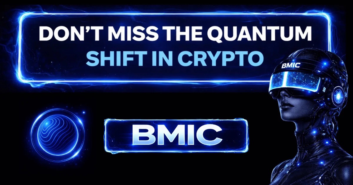 BMIC dont miss the quantum shift in crypto