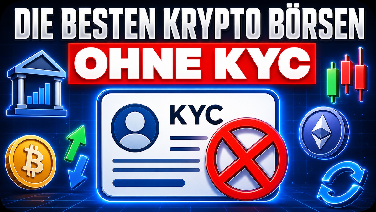 Beste Krypto Börse ohne KYC 2026 im Vergleich