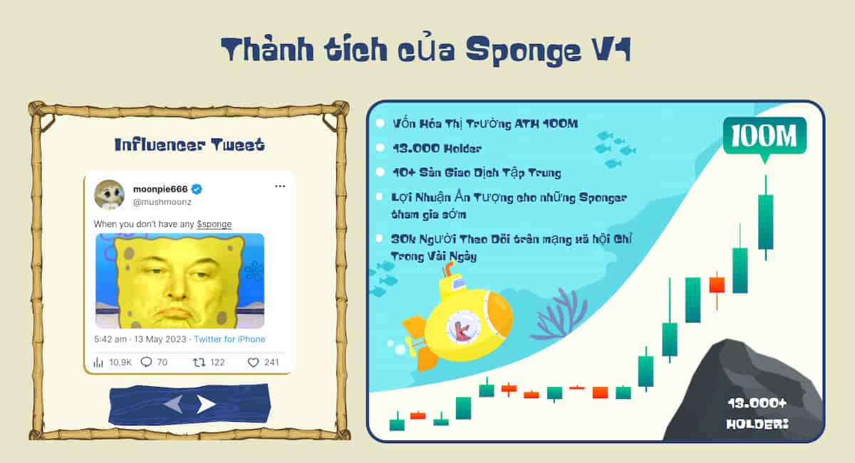 Thành tích của Sponge V1