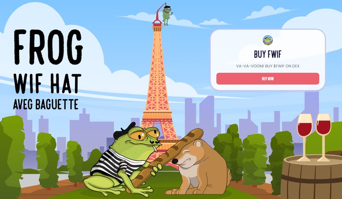 Hướng dẫn mua token Frog Wif Hat trong năm 2024 – $FWIF là gì?